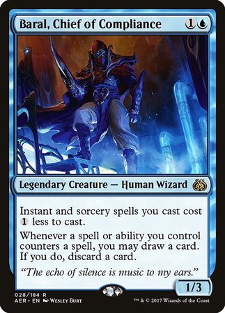 Baral, Chief of Compliance [Aether Revolt] | Exor Games New Glasgow