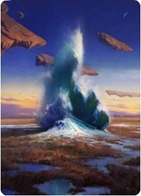 Flooded Strand Art Card [Zendikar Rising Art Series] | Exor Games New Glasgow