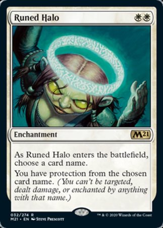 Runed Halo [Core Set 2021] | Exor Games New Glasgow