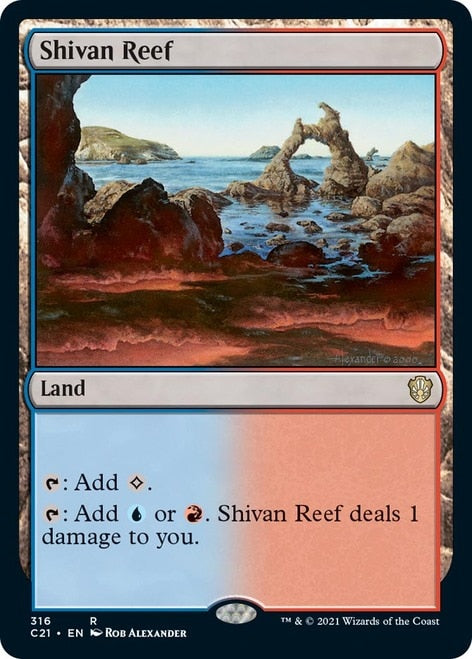 Shivan Reef [Commander 2021] | Exor Games New Glasgow
