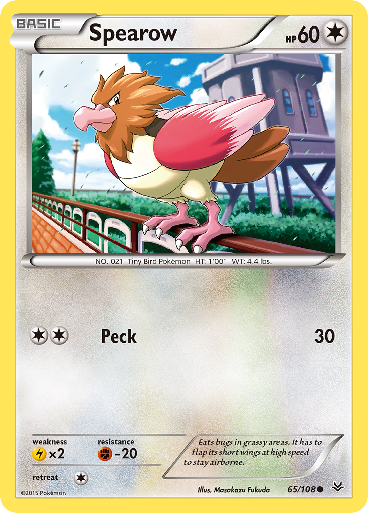 Spearow (65/108) [XY: Roaring Skies] | Exor Games New Glasgow