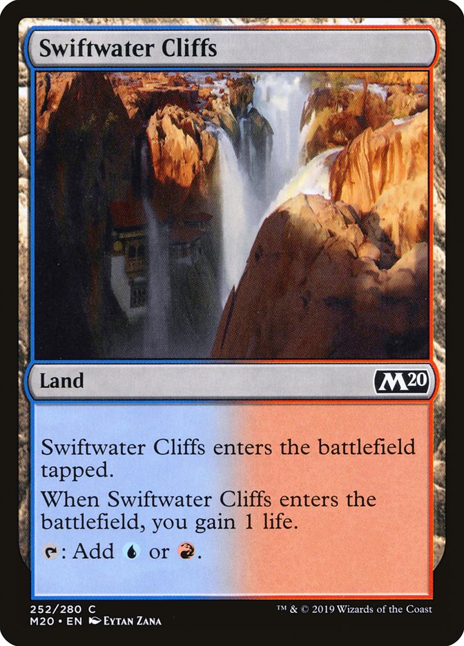 Swiftwater Cliffs [Core Set 2020] | Exor Games New Glasgow