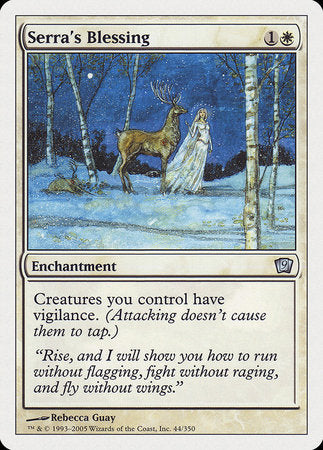 Serra's Blessing [Ninth Edition] | Exor Games New Glasgow