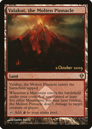 Valakut, the Molten Pinnacle [Zendikar Promos] | Exor Games New Glasgow