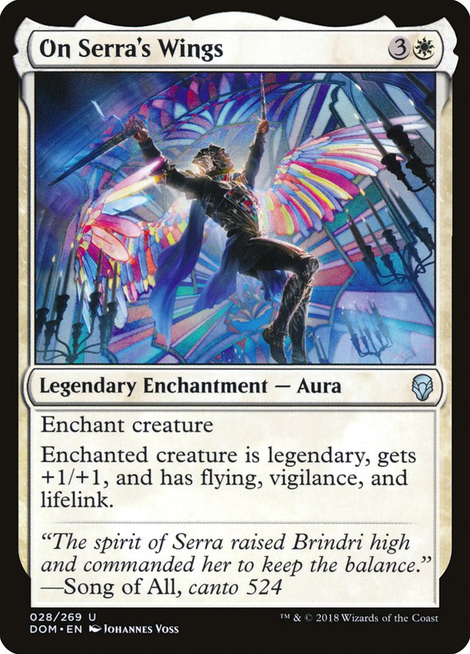 On Serra's Wings [Dominaria] | Exor Games New Glasgow