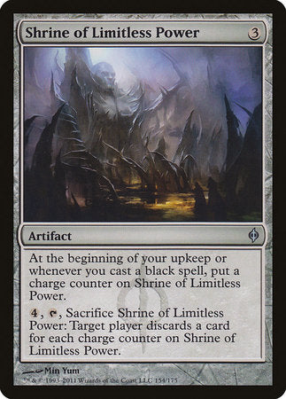 Shrine of Limitless Power [New Phyrexia] | Exor Games New Glasgow