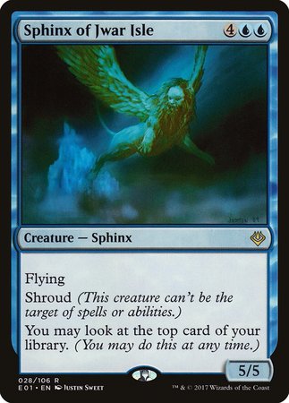 Sphinx of Jwar Isle [Archenemy: Nicol Bolas] | Exor Games New Glasgow