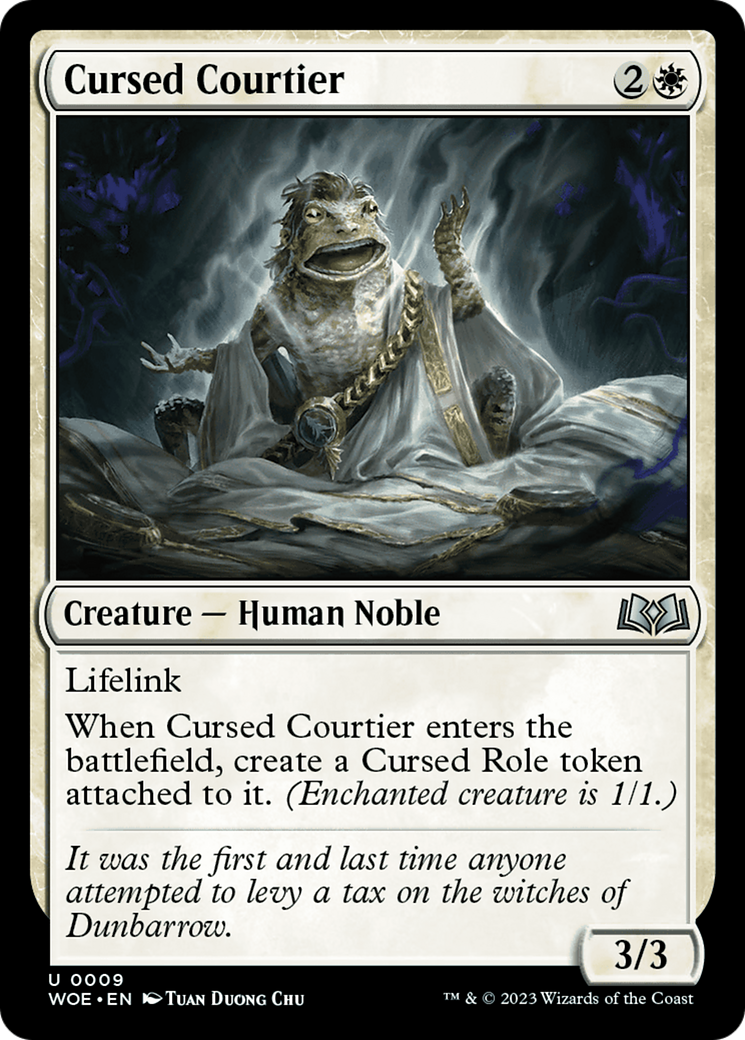 Cursed Courtier [Wilds of Eldraine] | Exor Games New Glasgow