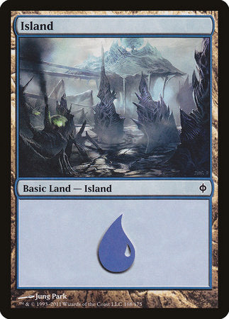 Island (168) [New Phyrexia] | Exor Games New Glasgow