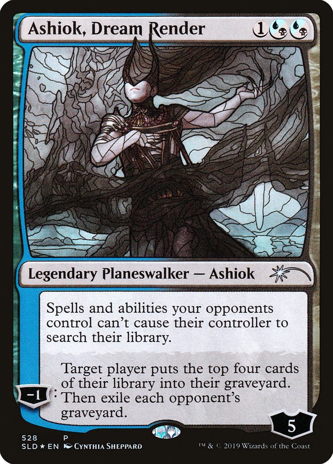 Ashiok, Dream Render (Stained Glass) [Secret Lair Drop Promos] | Exor Games New Glasgow