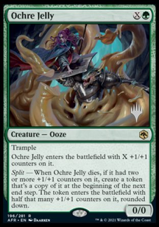 Ochre Jelly (Promo Pack) [Dungeons & Dragons: Adventures in the Forgotten Realms Promos] | Exor Games New Glasgow