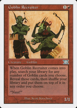 Goblin Recruiter [Classic Sixth Edition] | Exor Games New Glasgow