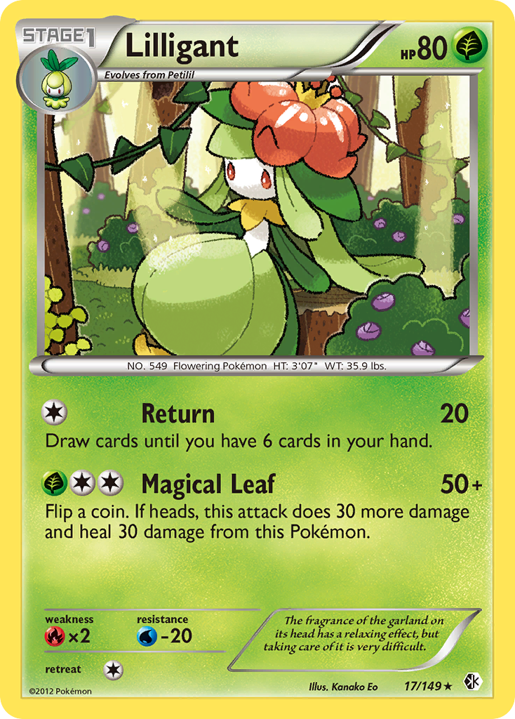 Lilligant (17/149) [Black & White: Boundaries Crossed] | Exor Games New Glasgow