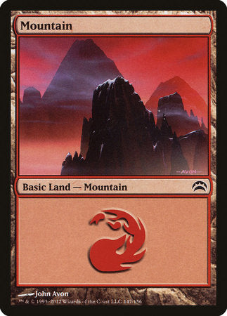 Mountain (147) [Planechase 2012] | Exor Games New Glasgow