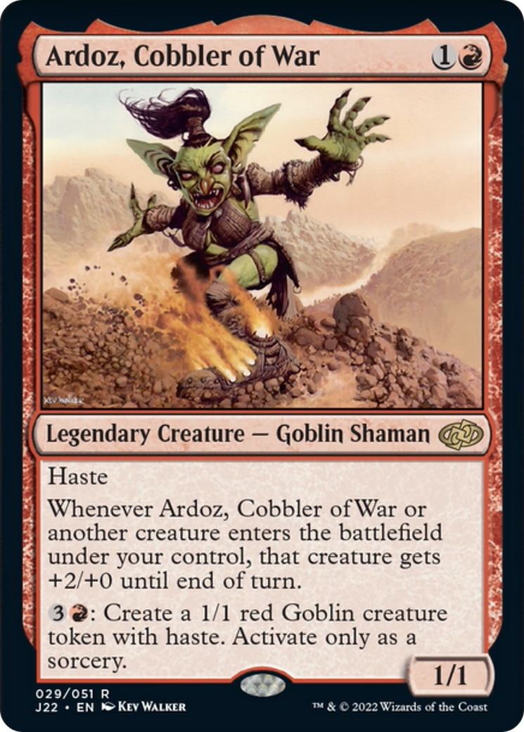 Ardoz, Cobbler of War [Jumpstart 2022] | Exor Games New Glasgow