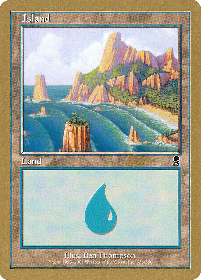 Island (shh336a) (Sim Han How) [World Championship Decks 2002] | Exor Games New Glasgow