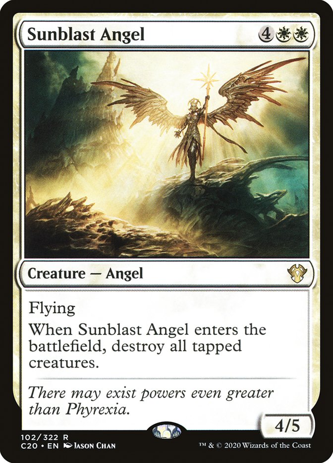 Sunblast Angel [Commander 2020] | Exor Games New Glasgow