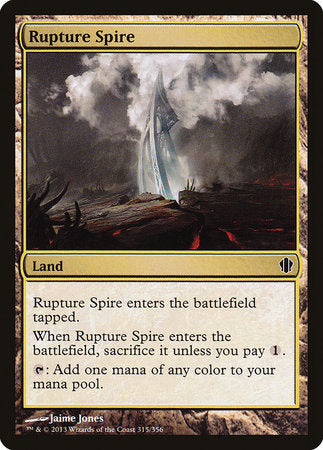 Rupture Spire [Commander 2013] | Exor Games New Glasgow
