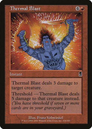 Thermal Blast [Odyssey] | Exor Games New Glasgow