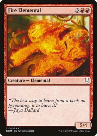 Fire Elemental [Dominaria] | Exor Games New Glasgow