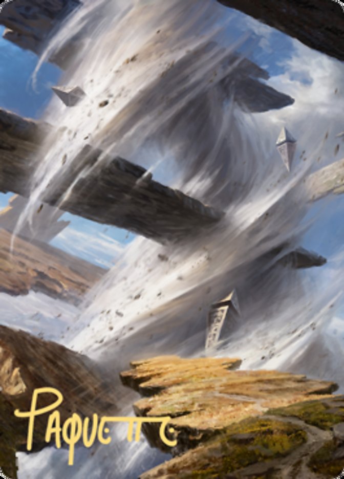 Plains 2 Art Card (Gold-Stamped Signature) [Zendikar Rising Art Series] | Exor Games New Glasgow