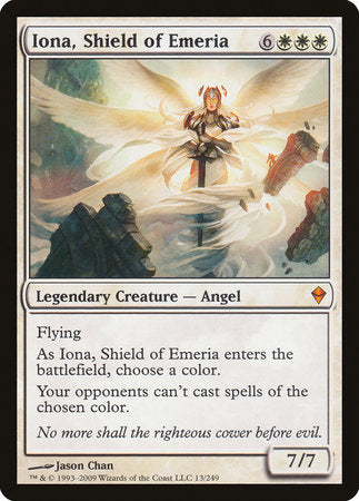 Iona, Shield of Emeria [Zendikar] | Exor Games New Glasgow