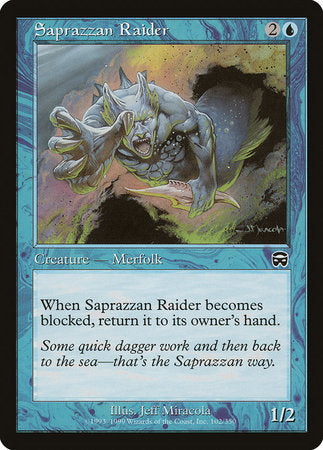 Saprazzan Raider [Mercadian Masques] | Exor Games New Glasgow
