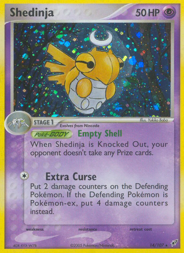 Shedinja (14/107) [EX: Deoxys] | Exor Games New Glasgow