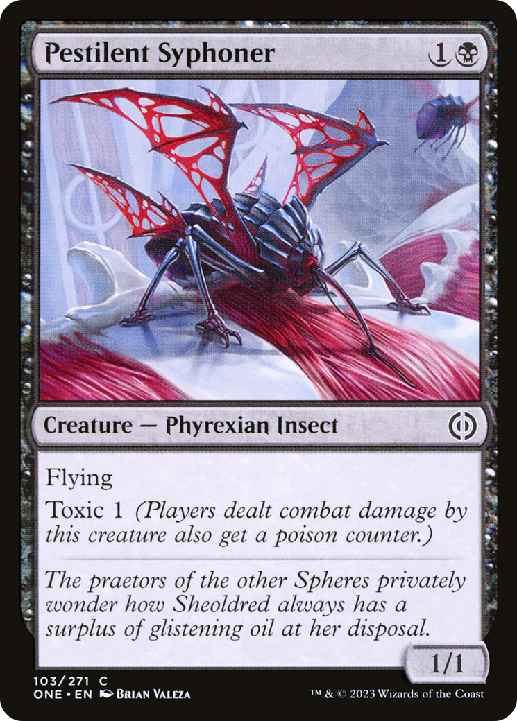 Pestilent Syphoner [Phyrexia: All Will Be One] | Exor Games New Glasgow