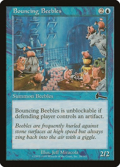 Bouncing Beebles [Urza's Legacy] | Exor Games New Glasgow