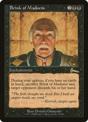 Brink of Madness [Urza's Legacy] | Exor Games New Glasgow