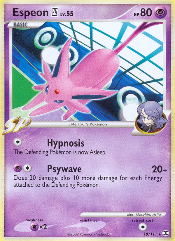 Espeon (18/111) [Platinum: Rising Rivals] | Exor Games New Glasgow