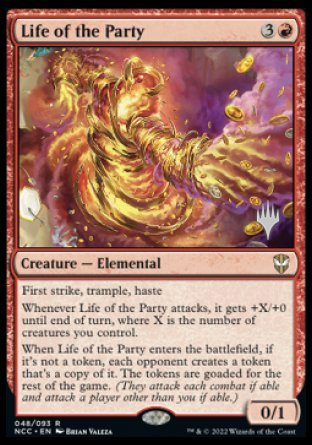 Life of the Party (Promo Pack) [Streets of New Capenna Commander Promos] | Exor Games New Glasgow