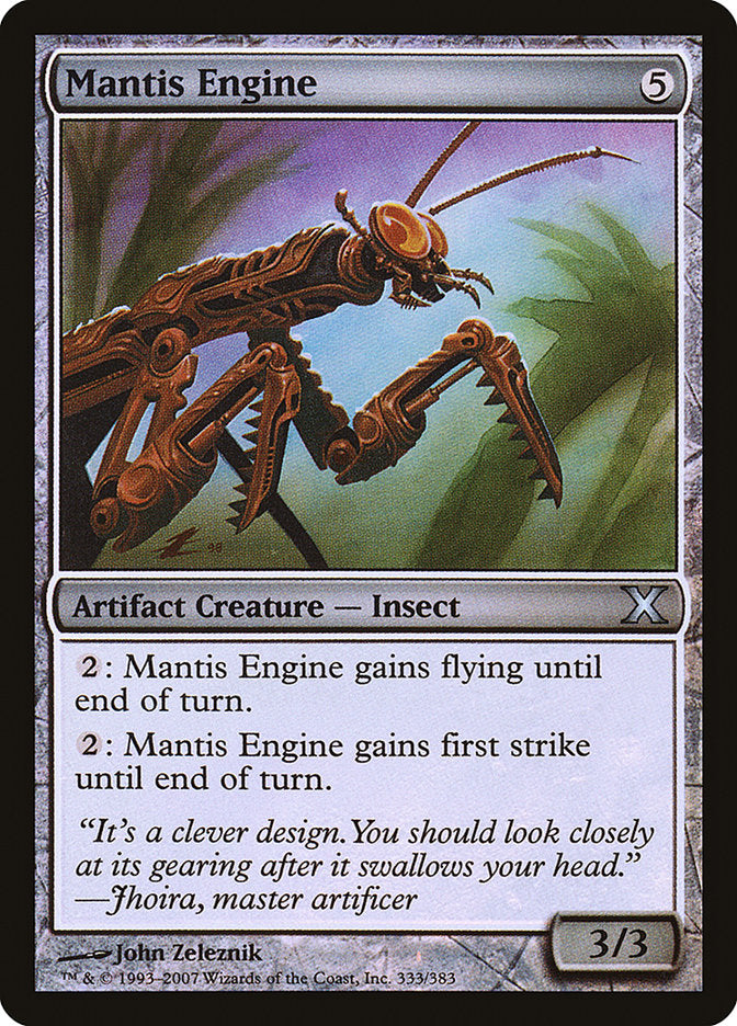 Mantis Engine (Premium Foil) [Tenth Edition] | Exor Games New Glasgow