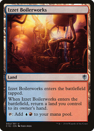 Izzet Boilerworks [Commander 2016] | Exor Games New Glasgow