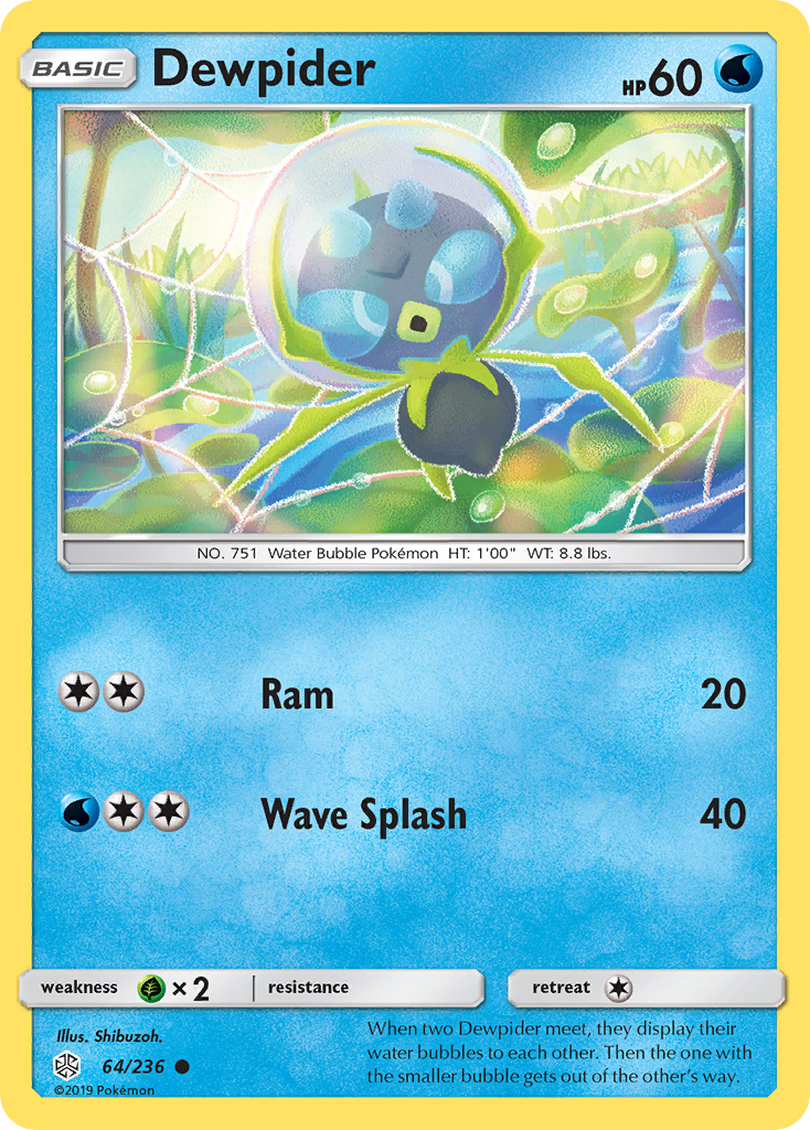 Dewpider (64/236) [Sun & Moon: Cosmic Eclipse] | Exor Games New Glasgow