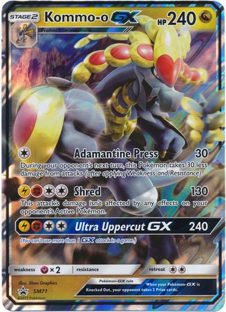 Kommo-o GX (SM71) (Jumbo Card) [Sun & Moon: Black Star Promos] | Exor Games New Glasgow