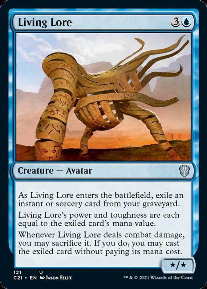 Living Lore [Commander 2021] | Exor Games New Glasgow