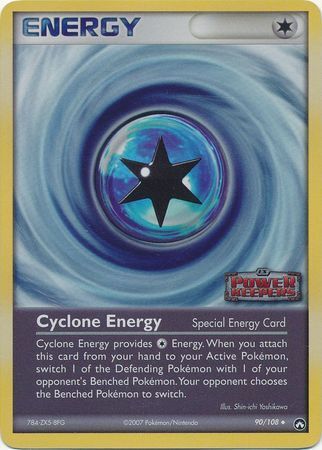 Cyclone Energy (90/108) (Stamped) [EX: Power Keepers] | Exor Games New Glasgow