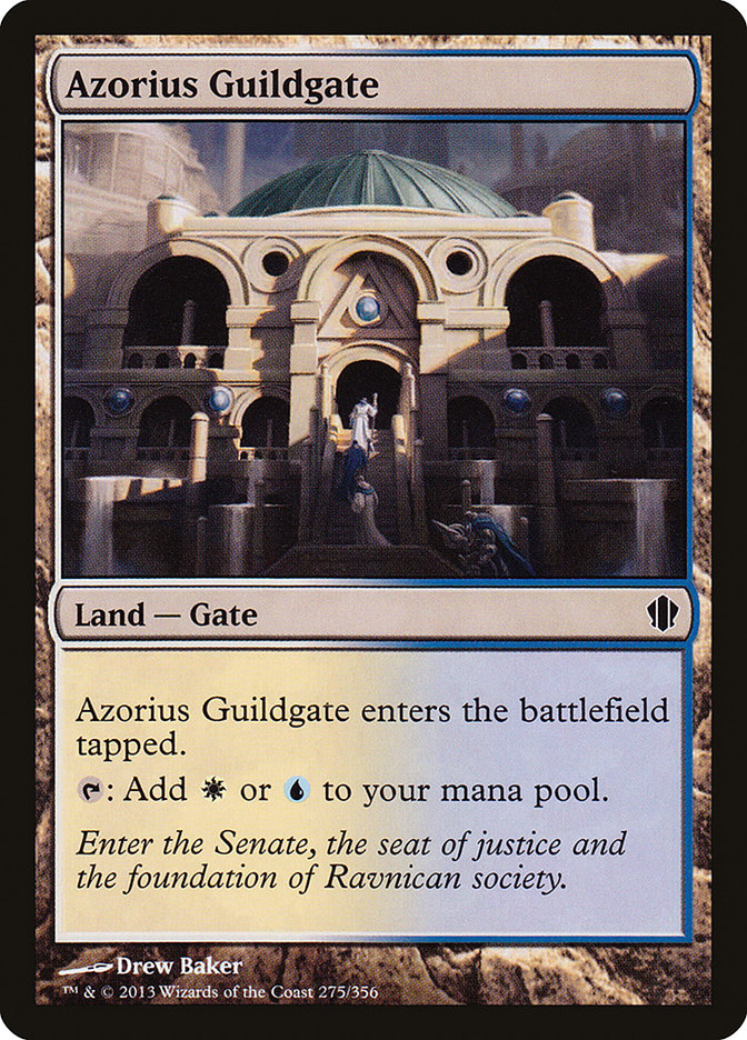 Azorius Guildgate [Commander 2013] | Exor Games New Glasgow