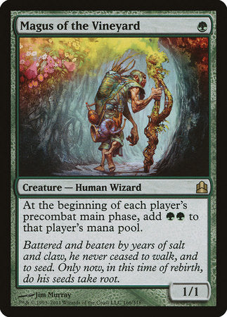 Magus of the Vineyard [Commander 2011] | Exor Games New Glasgow