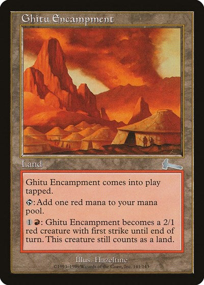 Ghitu Encampment [Urza's Legacy] | Exor Games New Glasgow