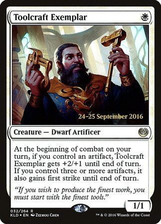 Toolcraft Exemplar [Kaladesh Promos] | Exor Games New Glasgow