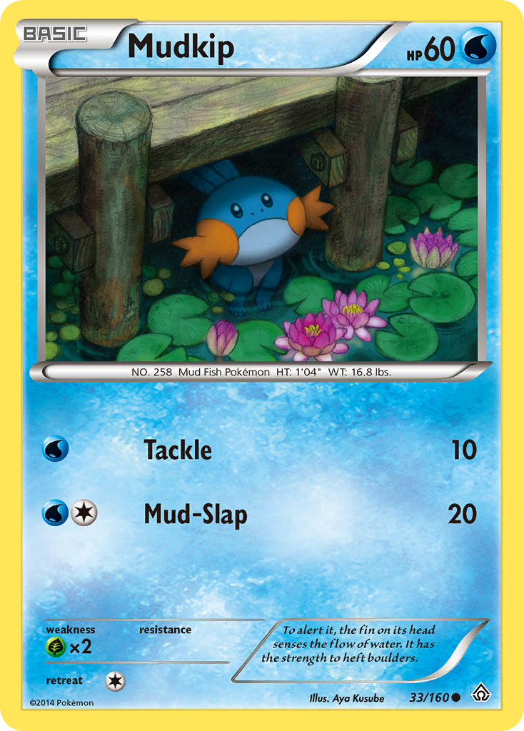 Mudkip (33/160) [XY: Primal Clash] | Exor Games New Glasgow