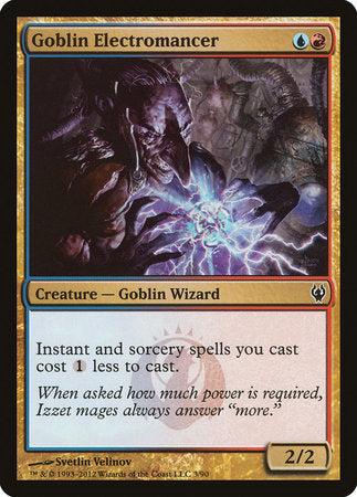 Goblin Electromancer [Duel Decks: Izzet vs. Golgari] | Exor Games New Glasgow