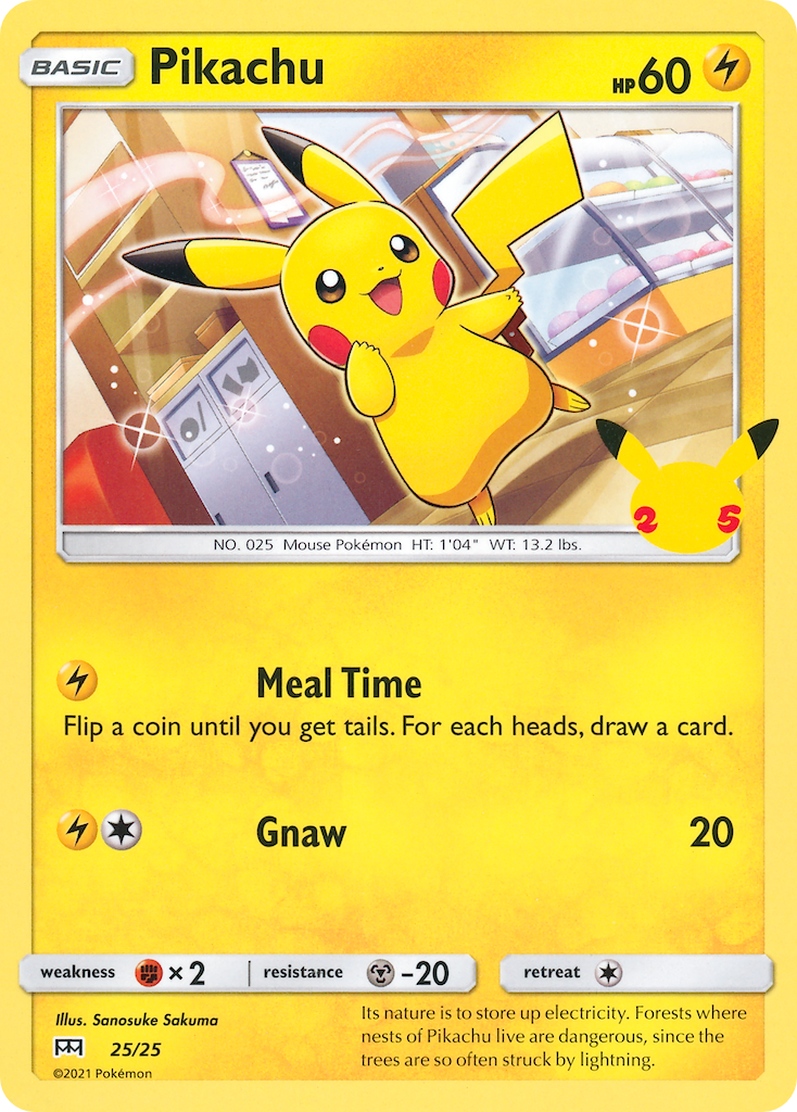 Pikachu (25/25) [McDonald's 25th Anniversary] | Exor Games New Glasgow