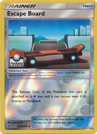Escape Board (122a/156) (League Promo) [Sun & Moon: Ultra Prism] | Exor Games New Glasgow