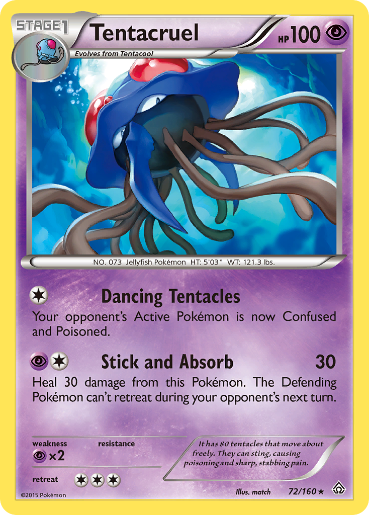 Tentacruel (72/160) [XY: Primal Clash] | Exor Games New Glasgow