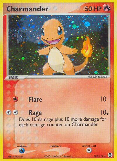 Charmander (113/112) [EX: FireRed & LeafGreen] | Exor Games New Glasgow