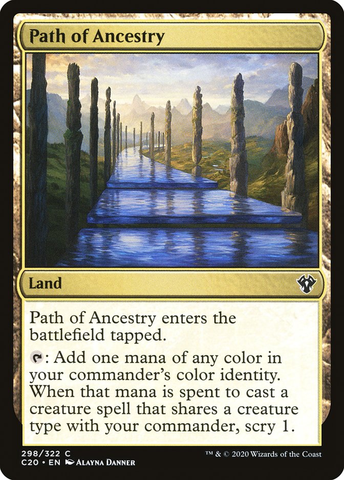 Path of Ancestry [Commander 2020] | Exor Games New Glasgow